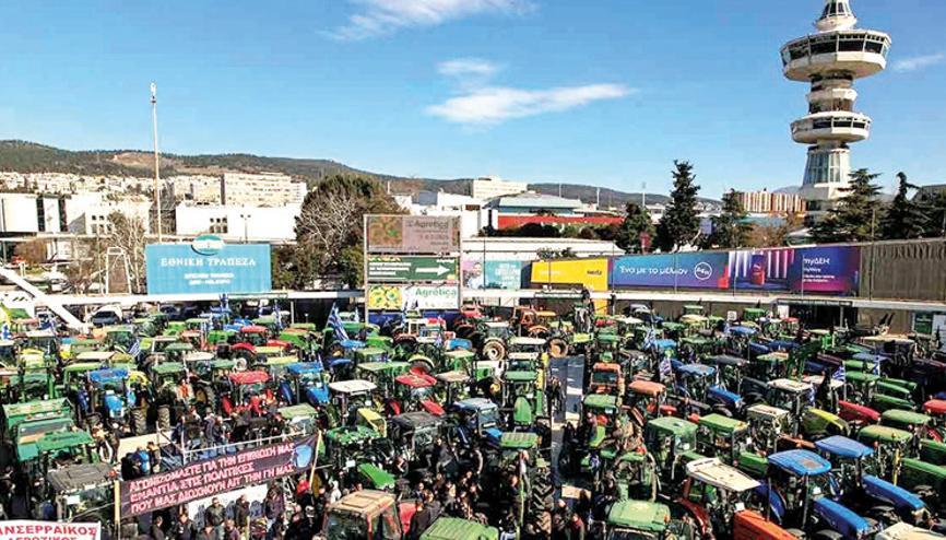 Çiftçi isyanı komşuya sıçradı