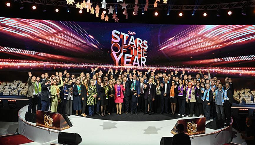 “Senenin Yıldızları” 16’ncı kez ödüllendirildi