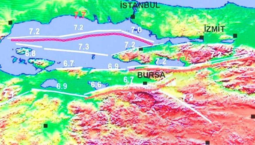 Prof. Dr. Şerif Barış: Bursada kırılmamış birçok fay var, bunlar potansiyel tehlike Prof. Dr. Şerif Barış: Bursada kırılmamış birçok fay var, bunlar potansiyel tehlike