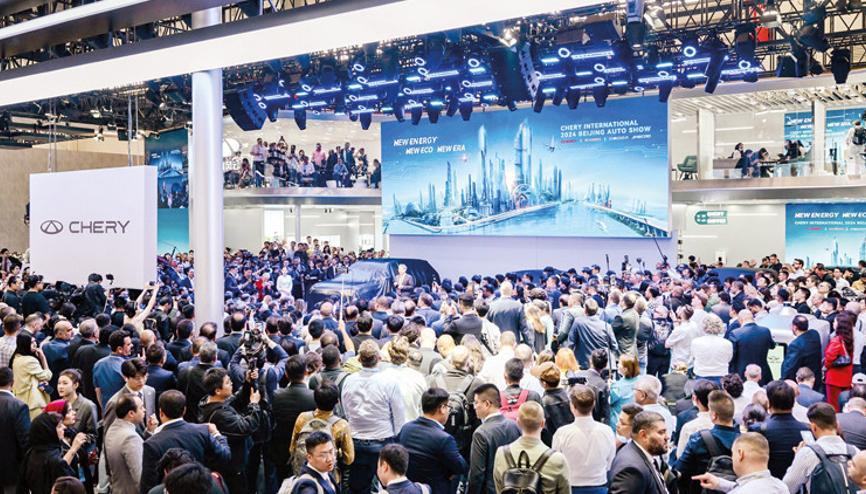 En büyük elektrikli araç şovu... Pekin Otomobil Fuarı’nda çoğu elektrikli 117 yeni model tanıtılarak rekor kırıldı