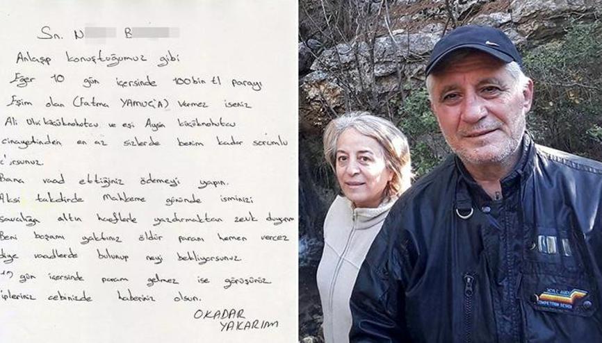 Ali Ulvi ve Aysin Büyüknohutçu mezarları başında anıldı... Çiftin kızları, katilin mektubundaki ismi açıkladı Ali Ulvi ve Aysin Büyüknohutçu mezarları başında anıldı... Çiftin kızları, katilin mektubundaki ismi açıkladı