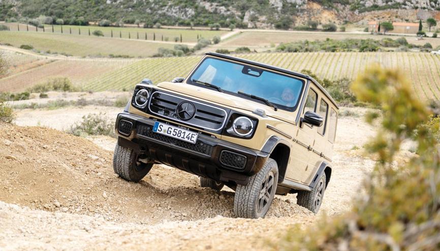 Elektrikli araçlar araziye çıkıyor... Alman Mercedes 45 yıllık ikonik G-Serisi’ni elektriğin gücüyle daha kabiliyetli yaptı