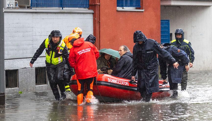 İtalya şiddetli yağışların etkisi altında: 1 kişi hayatını kaybetti