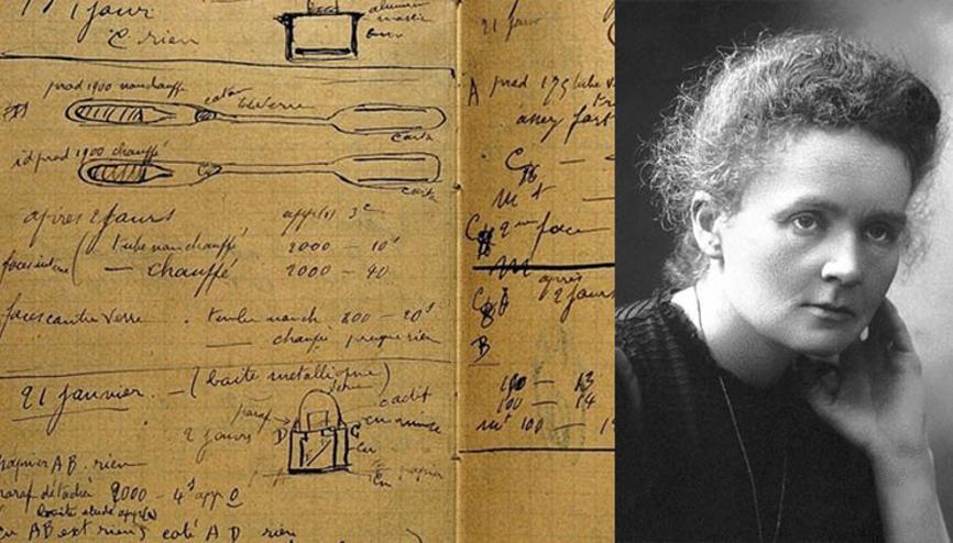 Marie Curie ölüm yıl dönümünde anıldı: Defteri hala radyasyon saçıyor