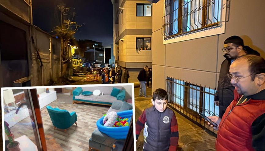 İstanbulda kazı çalışmasında yol çöktü, daireleri su bastı İstanbulda kazı çalışmasında yol çöktü, daireleri su bastı