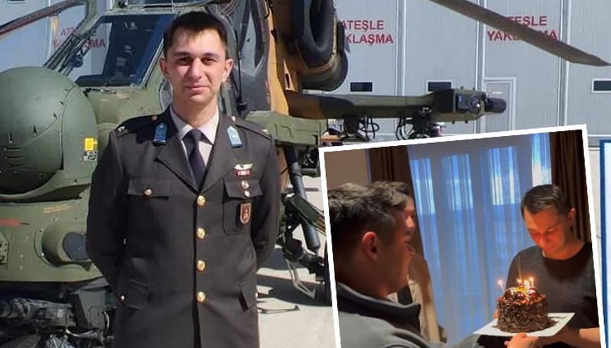 Ispartadaki helikopter kazasında acı detay: Şehit teğmenin son görüntüsü yürekleri dağladı Ispartadaki helikopter kazasında acı detay: Şehit teğmenin son görüntüsü yürekleri dağladı