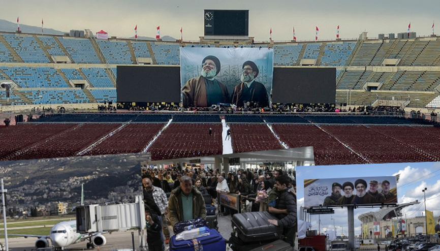 Hazırlıklar başladı, on binlerce kişi katılacak Nasrallahın cenaze töreni yarın Lübnanda hayatı durduracak