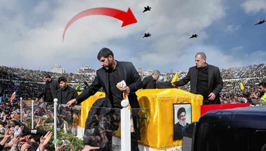 Dünyanın gözü Beyrutta Hizbullah liderleri Nasrallah ve Safiyuddinin son yolculuğu