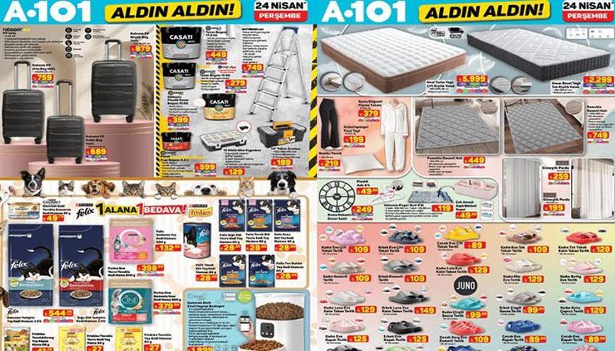 A101 YENİ İNDİRİM KATALOĞU TAMAMI 24 NİSAN 2025 (BU HAFTA SATIŞTA) || A101 aktüel kataloğu ile bu hafta (Perşembe) neler var A101 aktüel broşürü şarjlı su pompası, dik süpürge, yatak çeşitleri getiriyor A101 YENİ İNDİRİM KATALOĞU TAMAMI 24 NİSAN 2025 (BU HAFTA SATIŞTA) || A101 aktüel kataloğu ile bu hafta (Perşembe) neler var A101 aktüel broşürü şarjlı su pompası, dik süpürge, yatak çeşitleri getiriyor