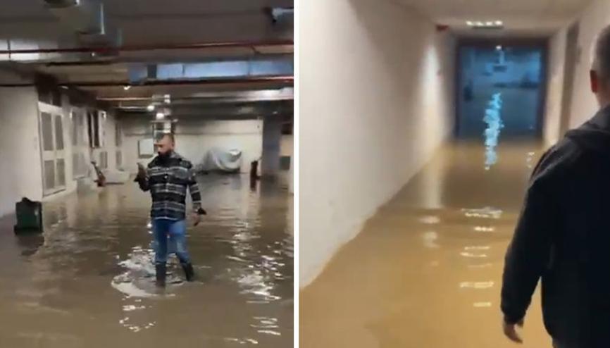 Belediye binasını su bastı Başkan: Maalesef son durum bu Belediye binasını su bastı Başkan: Maalesef son durum bu