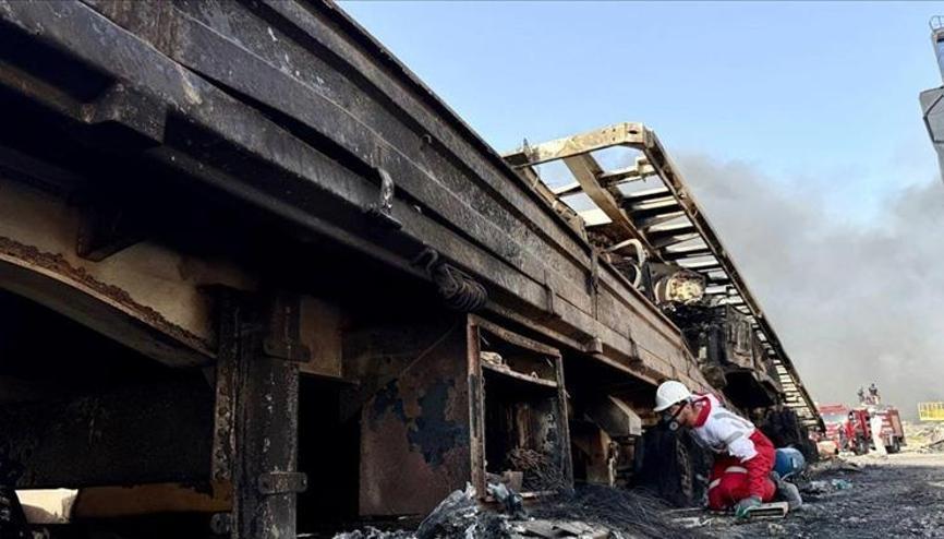 İrandaki korkunç patlamanın verdiği zarar ortaya çıktı İrandaki korkunç patlamanın verdiği zarar ortaya çıktı