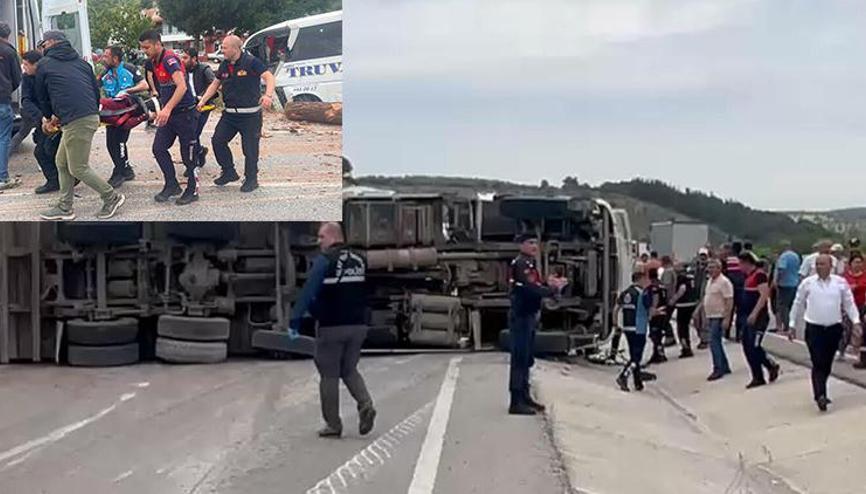 Son dakika... Çanakkale’de zincirleme kaza: 8 kişi hayatını kaybetti Son dakika... Çanakkale’de zincirleme kaza: 8 kişi hayatını kaybetti