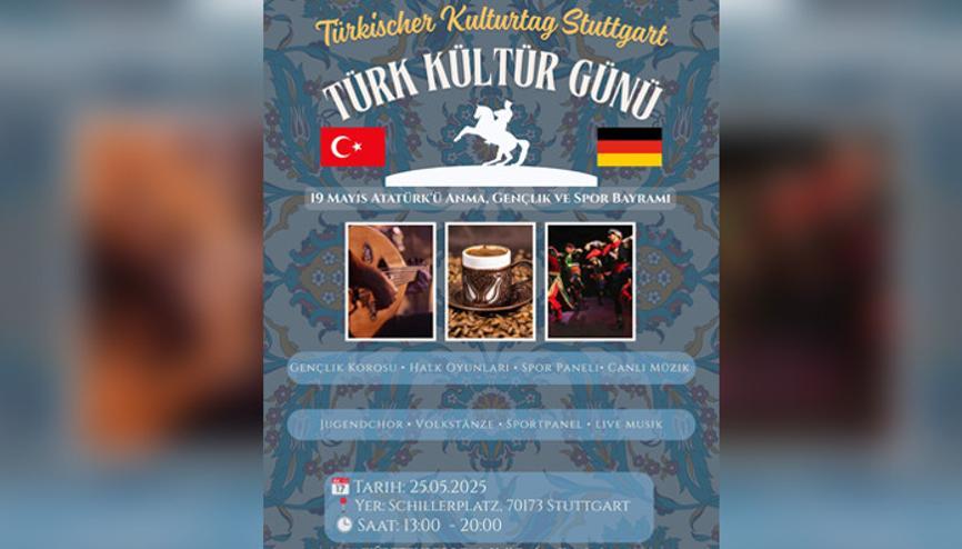 Stuttgart’ta 19 Mayıs coşkusu ve Türk kültürü