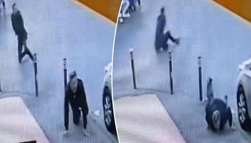 Ümraniyede dehşet anları kamerada Motosikletli saldırgan araçtan inen kişiye kurşun yağdırdı Ümraniyede dehşet anları kamerada Motosikletli saldırgan araçtan inen kişiye kurşun yağdırdı