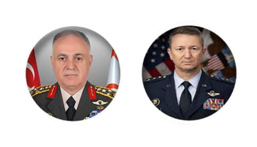 Genelkurmay Başkanı Orgeneral Gürak, Amerikalı mevkidaşı Caine ile görüştü Genelkurmay Başkanı Orgeneral Gürak, Amerikalı mevkidaşı Caine ile görüştü