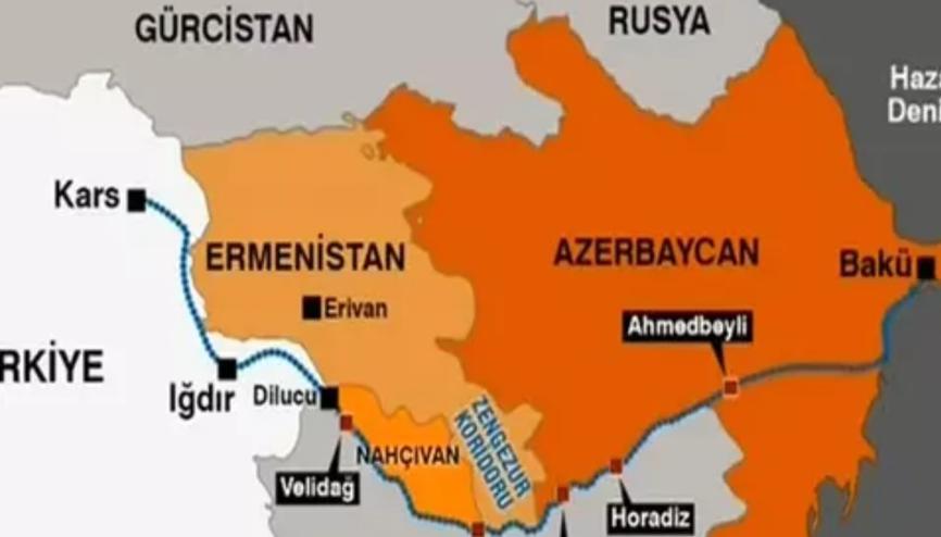 Zengezur Koridoru nedir, neden önemli, hangi ülkeleri birbirine bağlayacak İşte, harita üzerinde Zengezur Koridorunun önemini gösteren detaylı bilgiler Zengezur Koridoru nedir, neden önemli, hangi ülkeleri birbirine bağlayacak İşte, harita üzerinde Zengezur Koridorunun önemini gösteren detaylı bilgiler