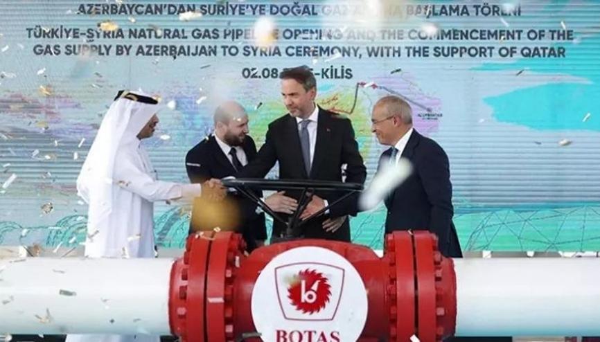 Türkiye, Azerbaycan, Katar ve Suriyeden Türkiye-Suriye Doğal Gaz Boru Hattına ilişkin ortak açıklama Türkiye, Azerbaycan, Katar ve Suriyeden Türkiye-Suriye Doğal Gaz Boru Hattına ilişkin ortak açıklama