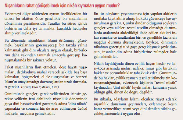 Diyanetten nişanlı çiftlere: El ele tutuşmayın, sadece konuşun