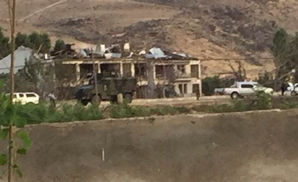 Ağrıda jandarma karakoluna PKKdan intihar saldırısı
