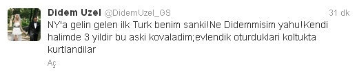 New Yorka gelin gelen ilk Türk benim sanki