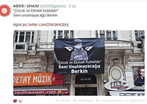 Onlar da Berkin Elvanı unutmadı