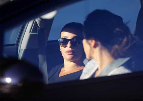 Lea Michele Cory Monteithin ölümünden sonra ilk kez görüntülendi