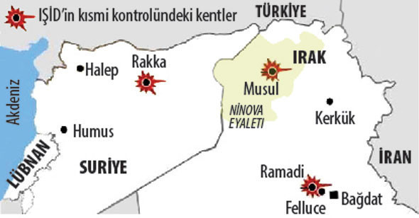 IŞİD Türk Konsolosluğuna saldırıp çalışanları kaçırdı