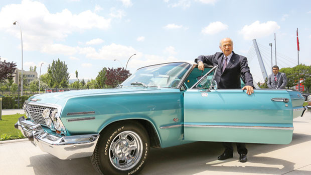 MHP lideri Bahçeli: Saraydan çık 1071e gel