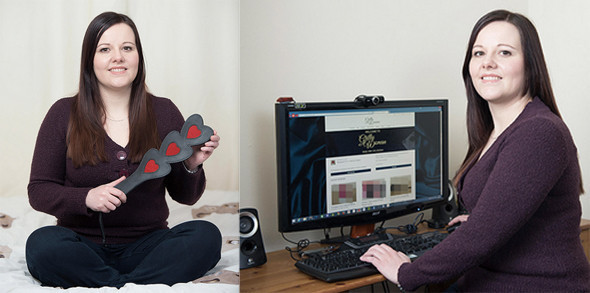 Seks oyuncağı deneyerek geçiniyor