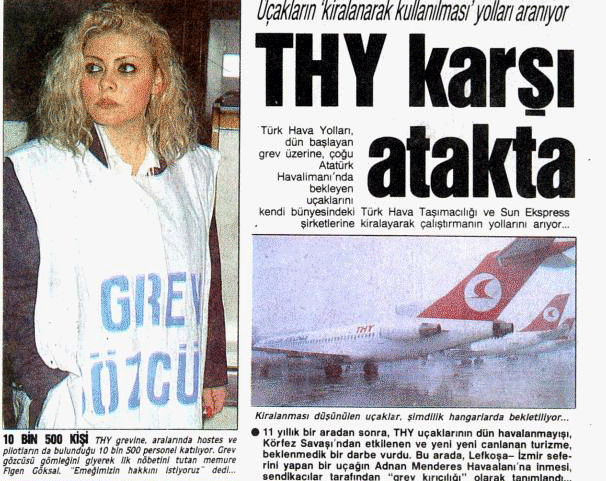 THYde, 22 yıl sonra yeniden greve gidiliyor