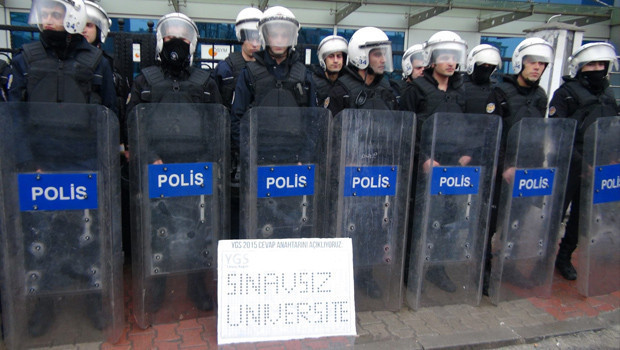 Türkiye’den YGS manzaraları