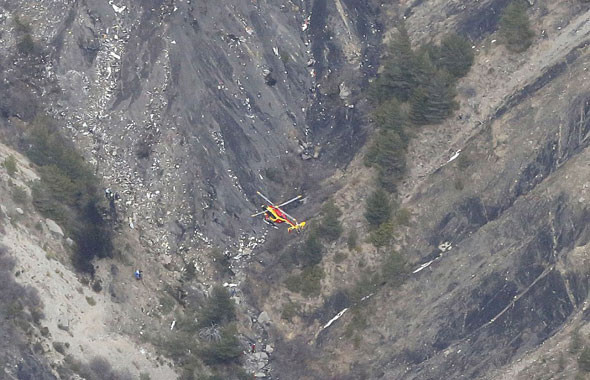 Fransada düşen Germanwings uçağının karakutusu bulundu
