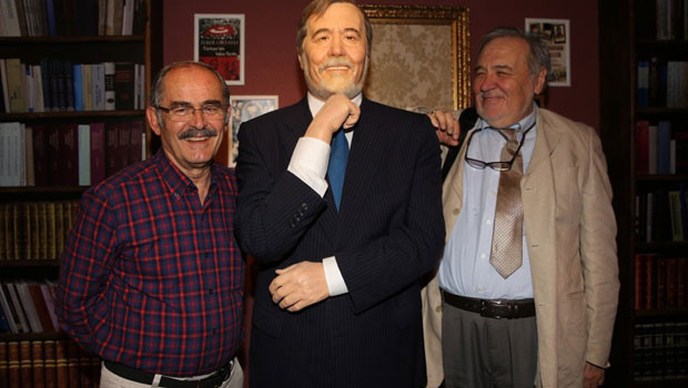İlber Ortaylının balmumu heykeli yapıldı