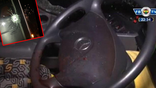 Trabzonda Fenerbahçeye silahlı saldırı