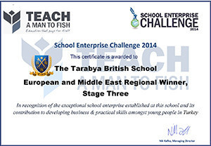 Tarabya İngiliz Okullarına dünya girişimcilik ödülü