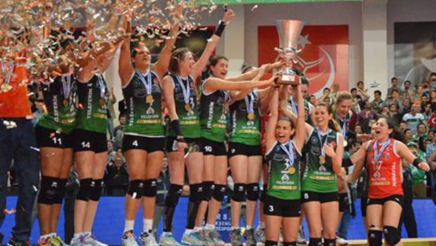 Bursa Büyükşehir Belediyespor Avrupa Şampiyonu oldu