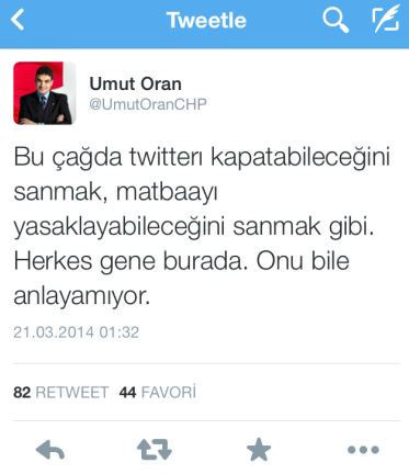 CHPli Oran: Herkes yine burada