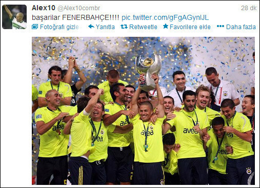 Alex ile Ujfalusiden G.Saray ve F.Bahçeye mesaj