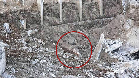 İnönü Stadından çıkan tarihi eserler parçalandı