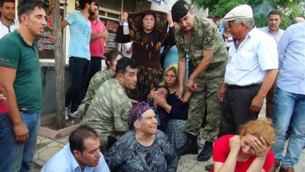 Geride hamile bir eş kaldı