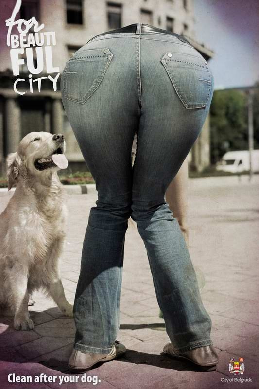 Reklamcının popo saplantısı