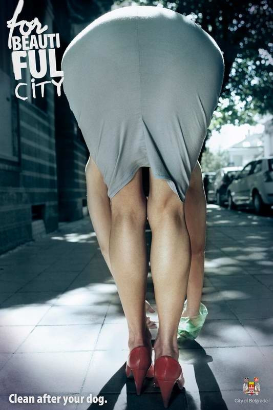 Reklamcının popo saplantısı