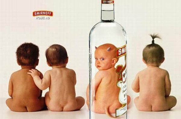 50 yaratıcı içki reklamı