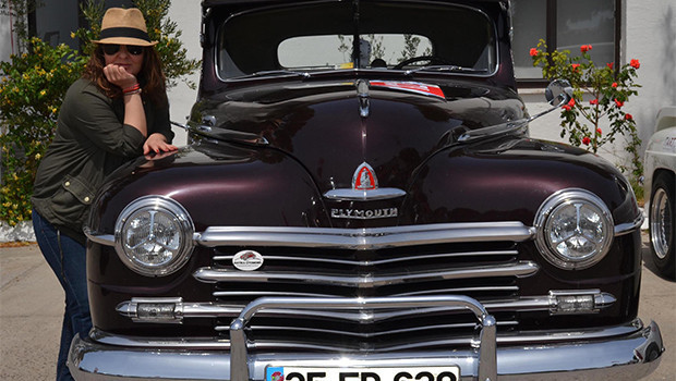 Klasik otomobiller görenleri hayran bıraktı