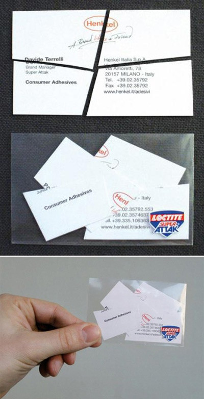 En yaratıcı kartvizit örnekleri