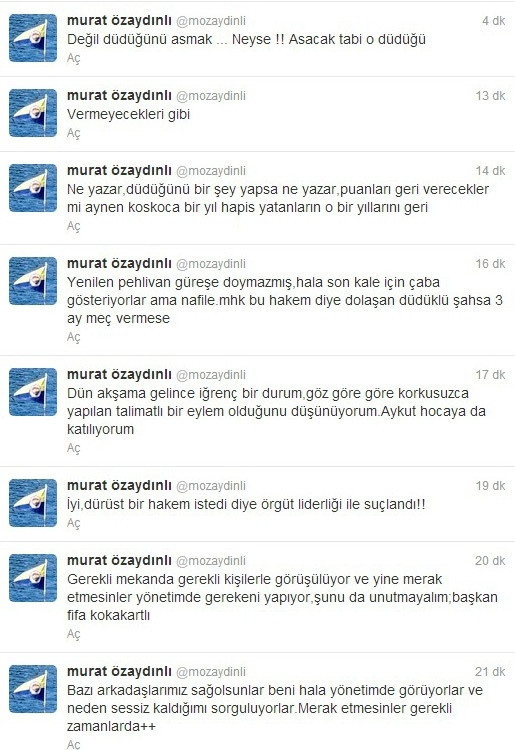 Fırat Aydınus düdüğünü asacak