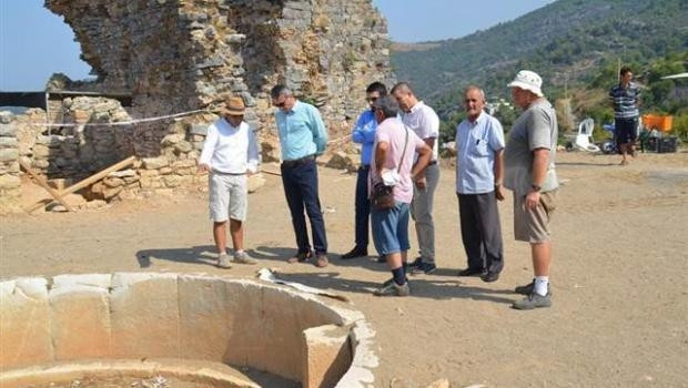Antalyada medusa başı bulundu