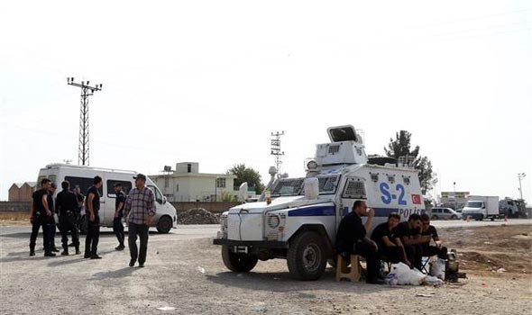 Erbilden yola çıkan Peşmerge grubu Mardinde