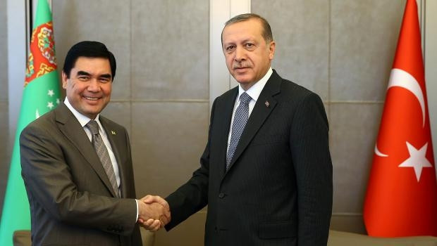 Erdoğan - Berdimuhammedov görüşmesinde üç ana konu konuşuldu