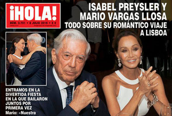 Nobelli yazar Llosa, Enrique Iglesias’ın annesi Isabel Preysler için eşini terk etti